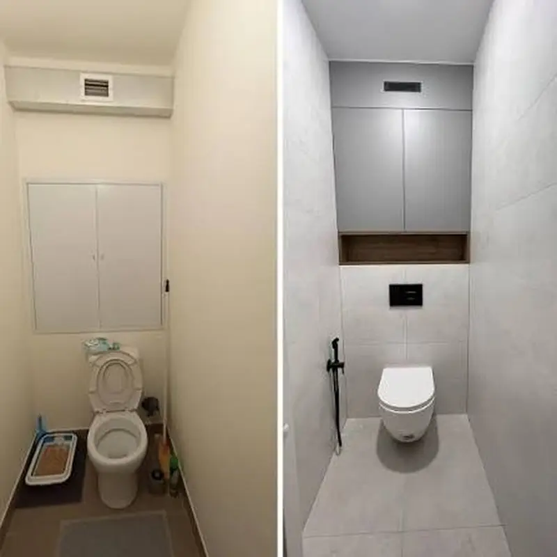 Укладка плитки в ванной, Укладка плитки на стену, Укладка плитки на пол — фото 4