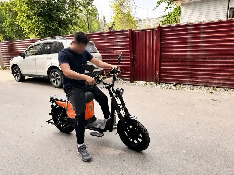 Velik.kg 🚴‍♂️ Электровелосипед в аренду (Бишкек) ⚡ Для курьеров — фото 4