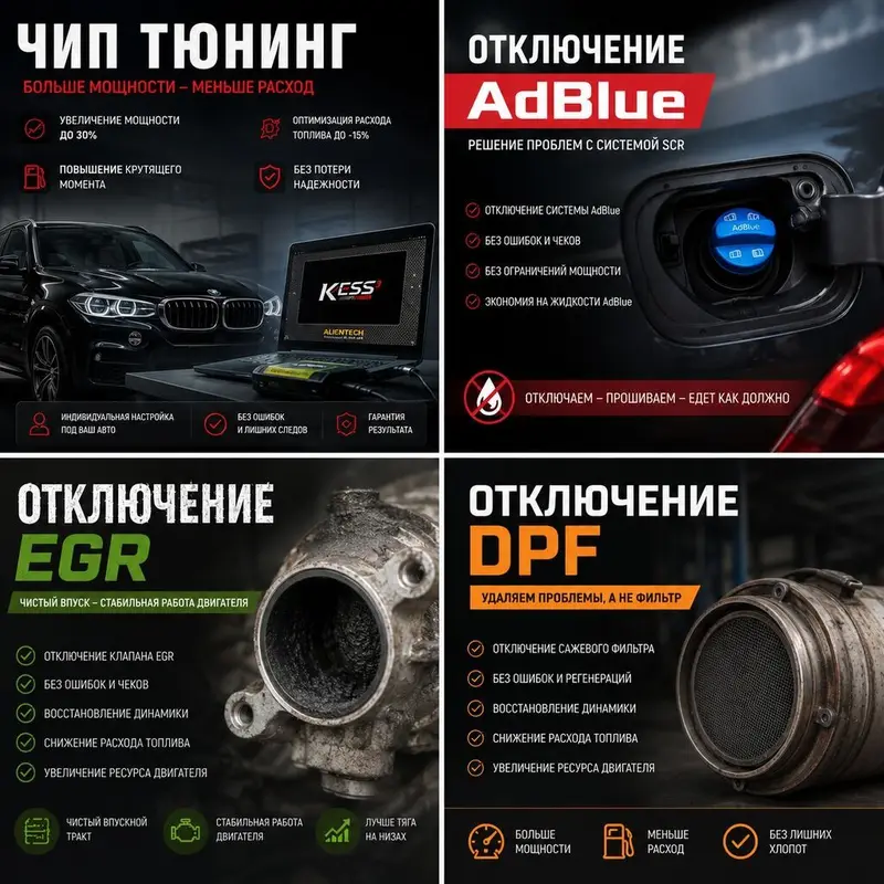Чип‑тюнинг и экологические решения для дизельных авто — Stage 1 / — фото 2