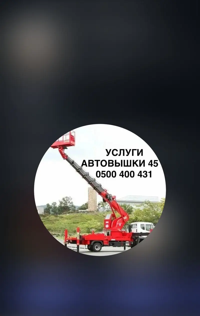 Автовышка до 45 метров — профессиональные высотные работы 24/7 — фото 4