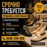 Продавец‑консультант (женская обувь)