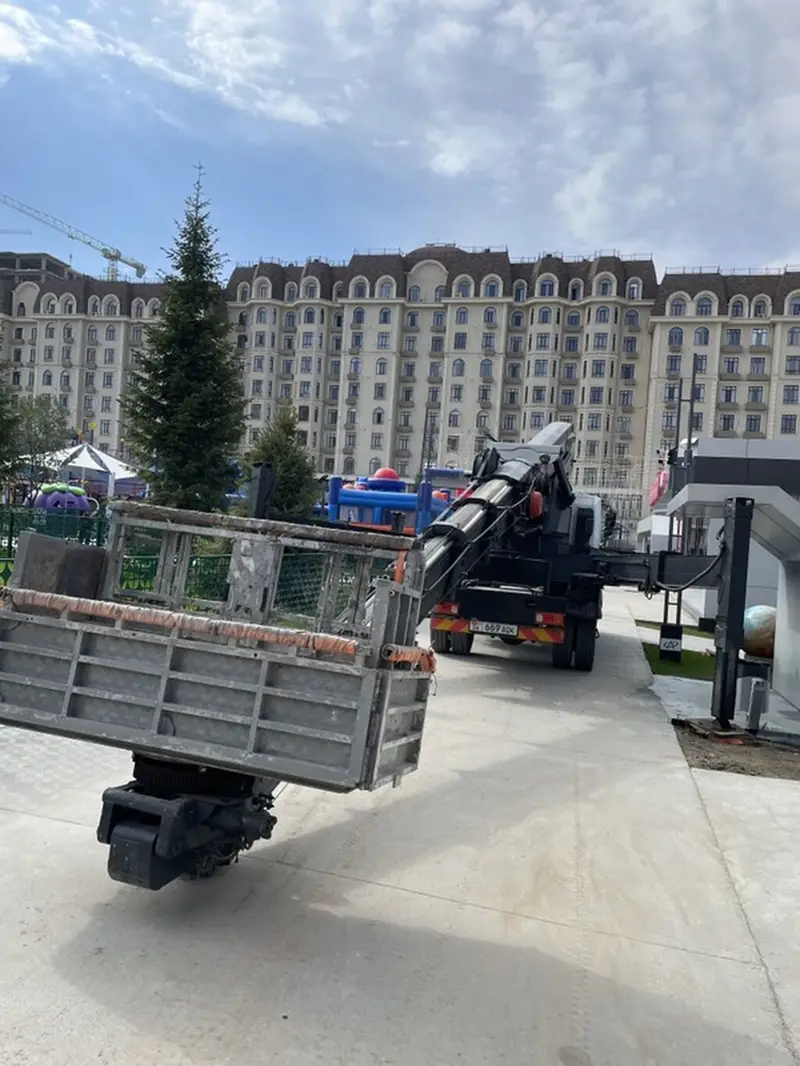 УСЛУГИ АВТОВЫШКИ на базе Hyundai с телескопической стрелой.🏗️🏢🏙️ 28м — фото 2