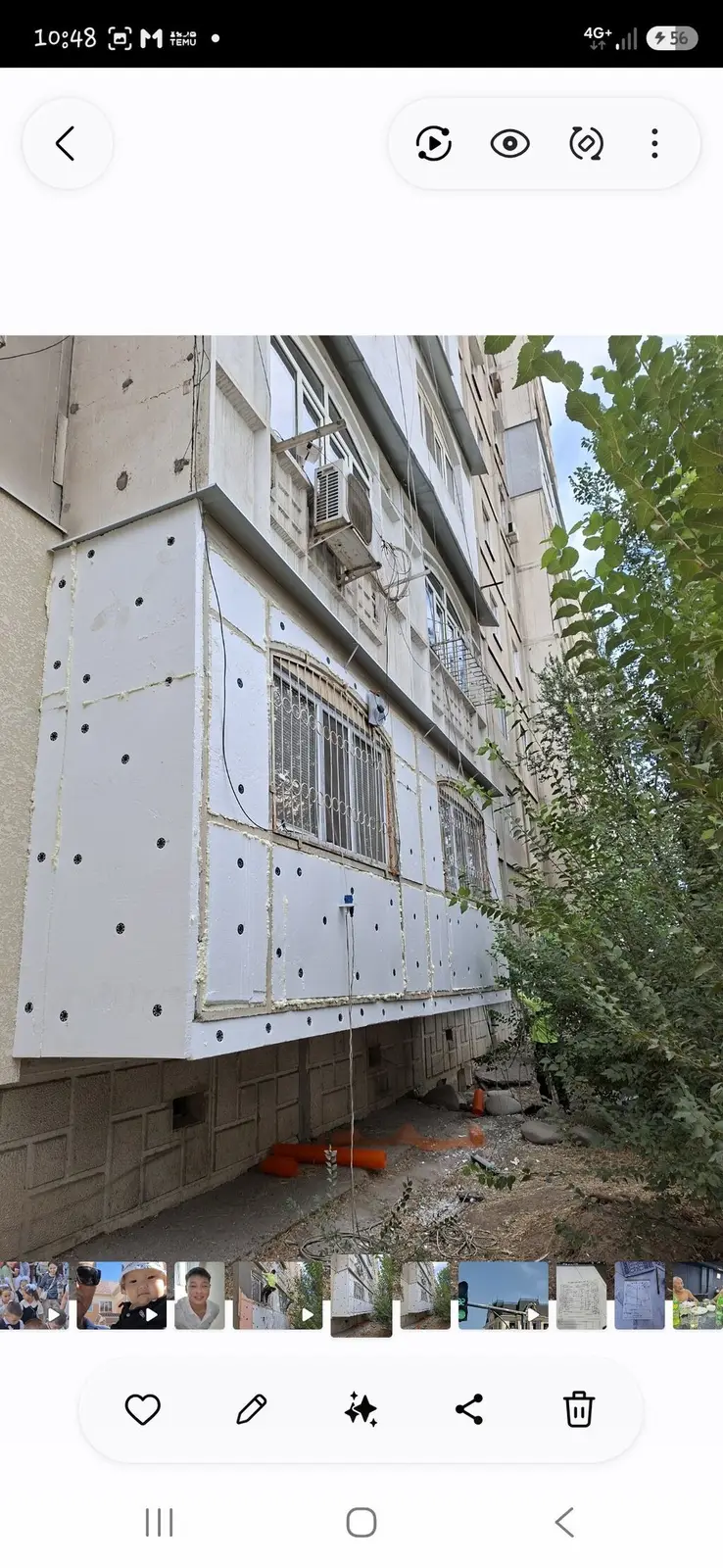 Утепление и ремонт фасадов высотных домов методом промышленного — фото 3