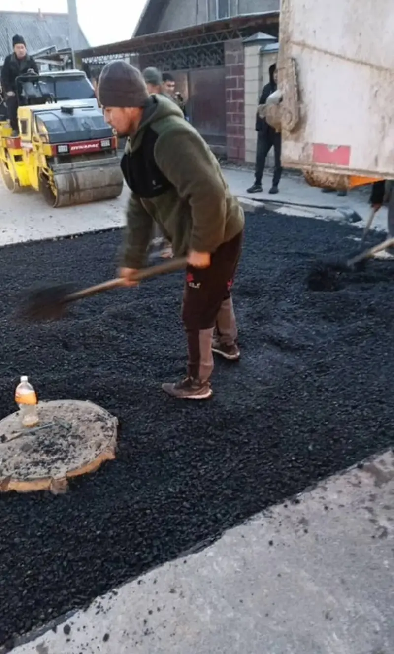 Асфальт асфальтирование территории 🏘️ дворы заезды выезды парковка — фото 3