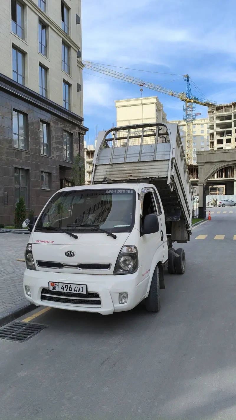 Мини-самосвал Kia Bongo III для вывозa и доставки сыпучих и — фото 2