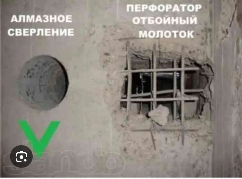 Алмазное бурение отверстий в бетоне, кирпиче и железобетоне — фото 4
