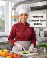 Помощник повара в школу