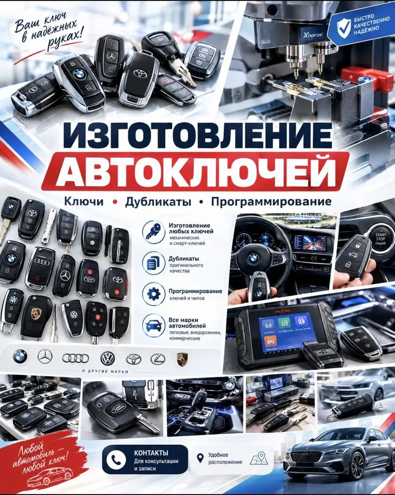 Вскрытие авто Изготовление ключей при утере Услуги авто-ключей и — фото 2