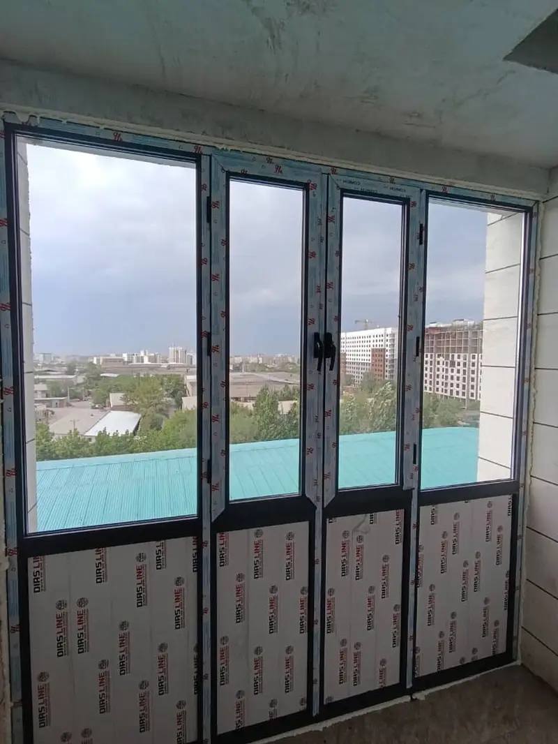 Пластиковое окно на заказ, Тип окна: Стандартные, Декоративные особенности: Фрамуга… — фото 5