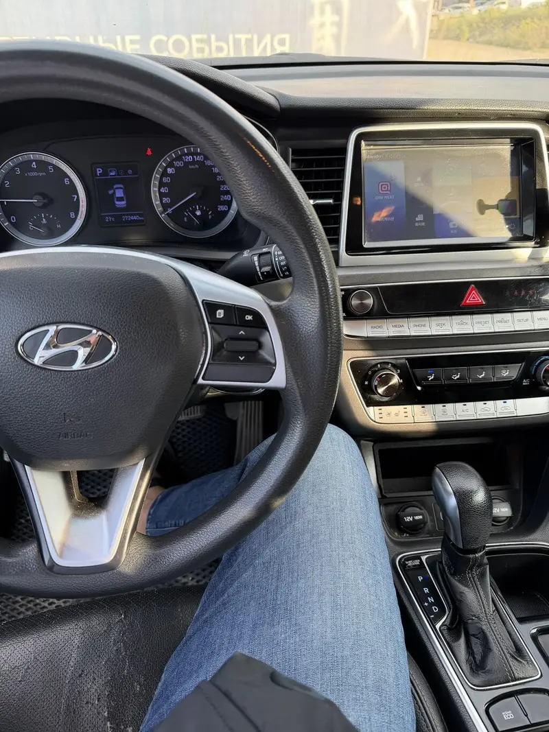 Сдается в аренду Hyundai Sonata New Rise 2019 г, ГАЗ. Машина в — фото 3