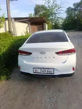 Аренда под такси длительный срок Hyundai Sonata, серый седан