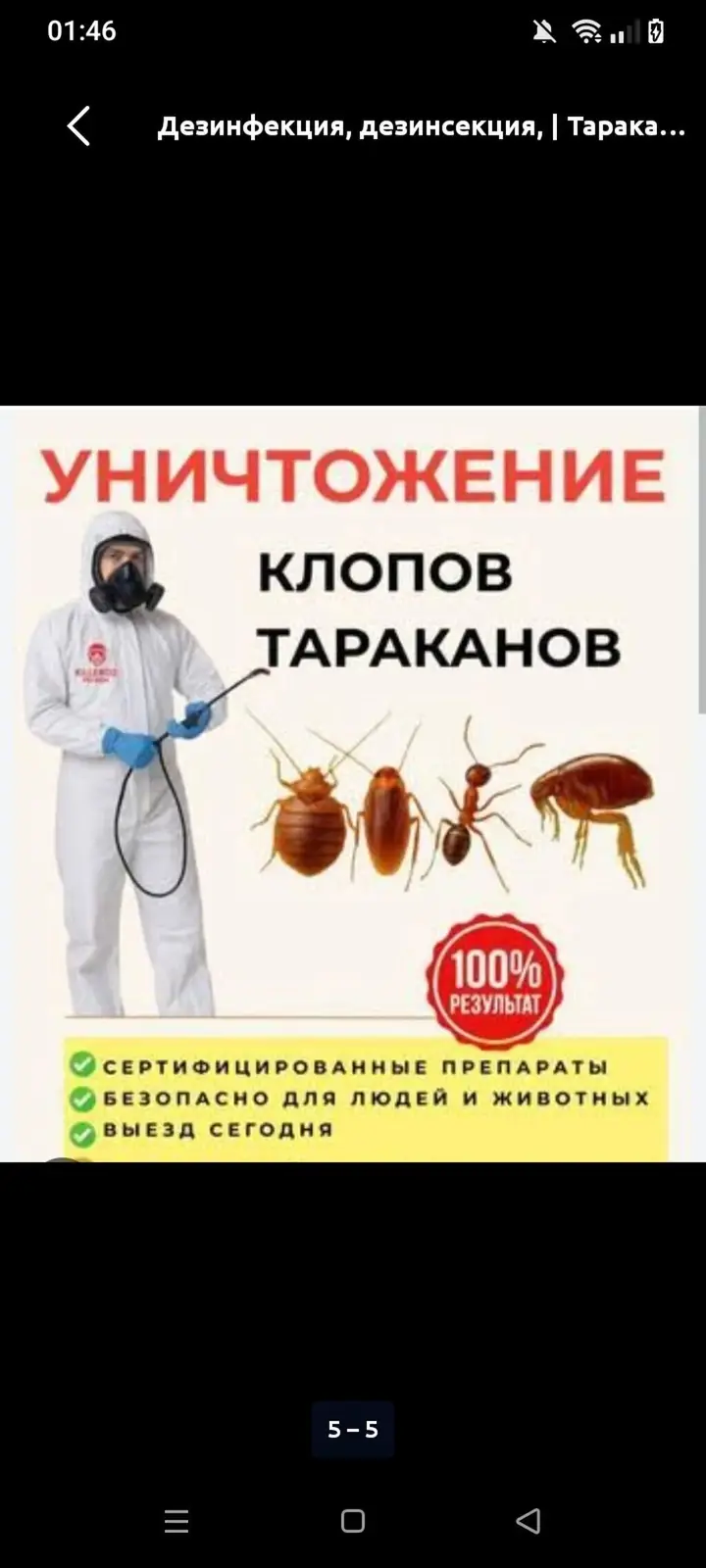 Дезинфекция, дезинсекция — фото 2