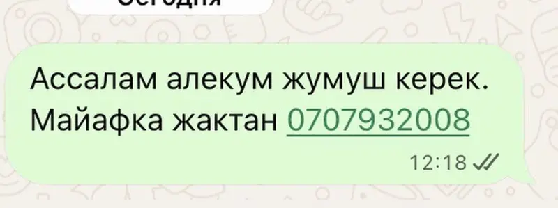 Майафка 2 бала быз — фото 2