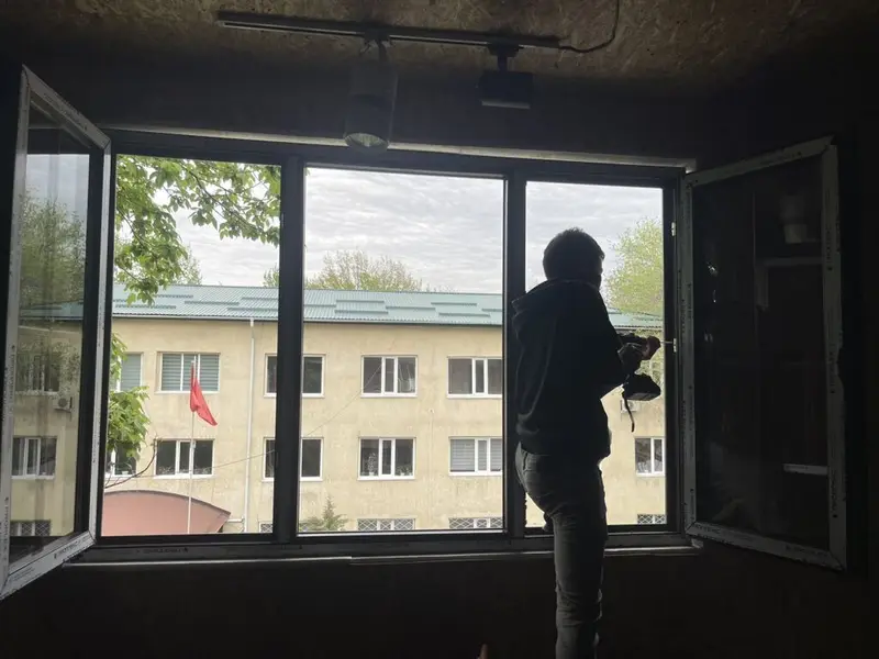Срочный эшик терезе двери и окно Перегородки из алюминиевого — фото 2