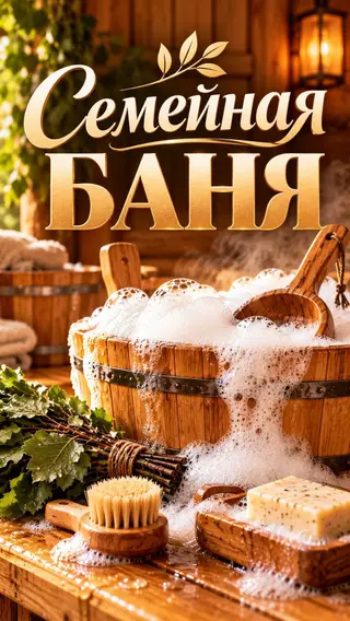 Тариф 400с с человека в час Баня Семейная с паром. После ремонта. Есть