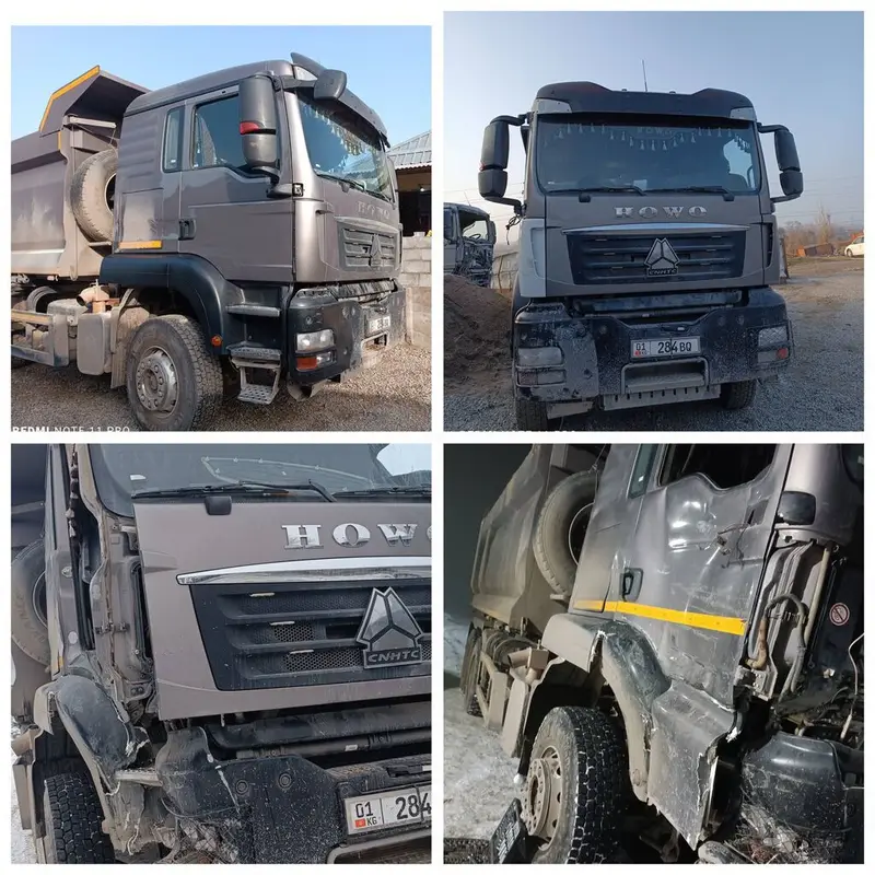 Самосвал HOWO (CNHTC) ремонт покраска кузова любой сложности есть — фото 2