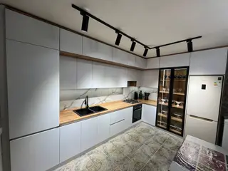 Кухонный набор на заказ, МДФ, 7–14 дней, Платная доставка, Установка, сборка, Гарантия