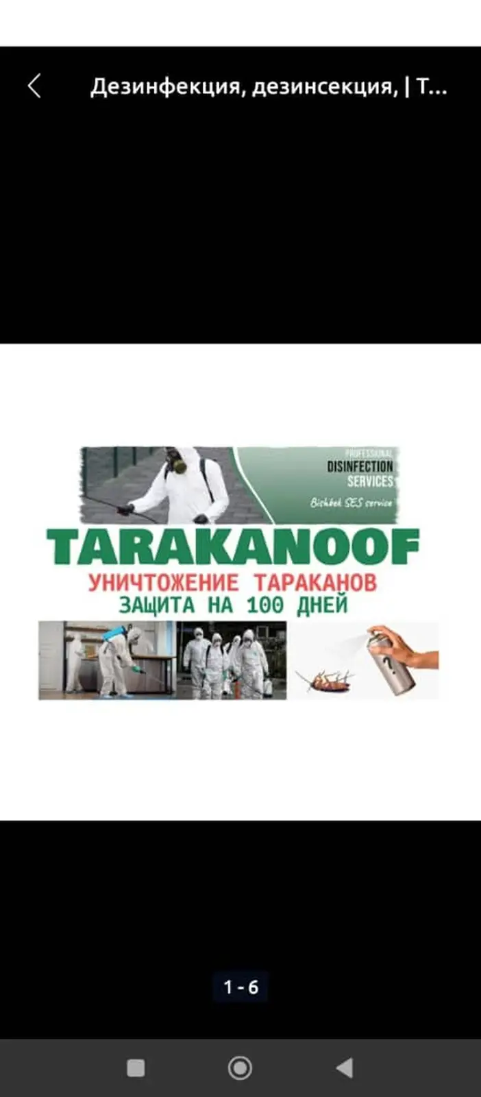 Профессиональная дезинфекция и дезинсекция — фото 6