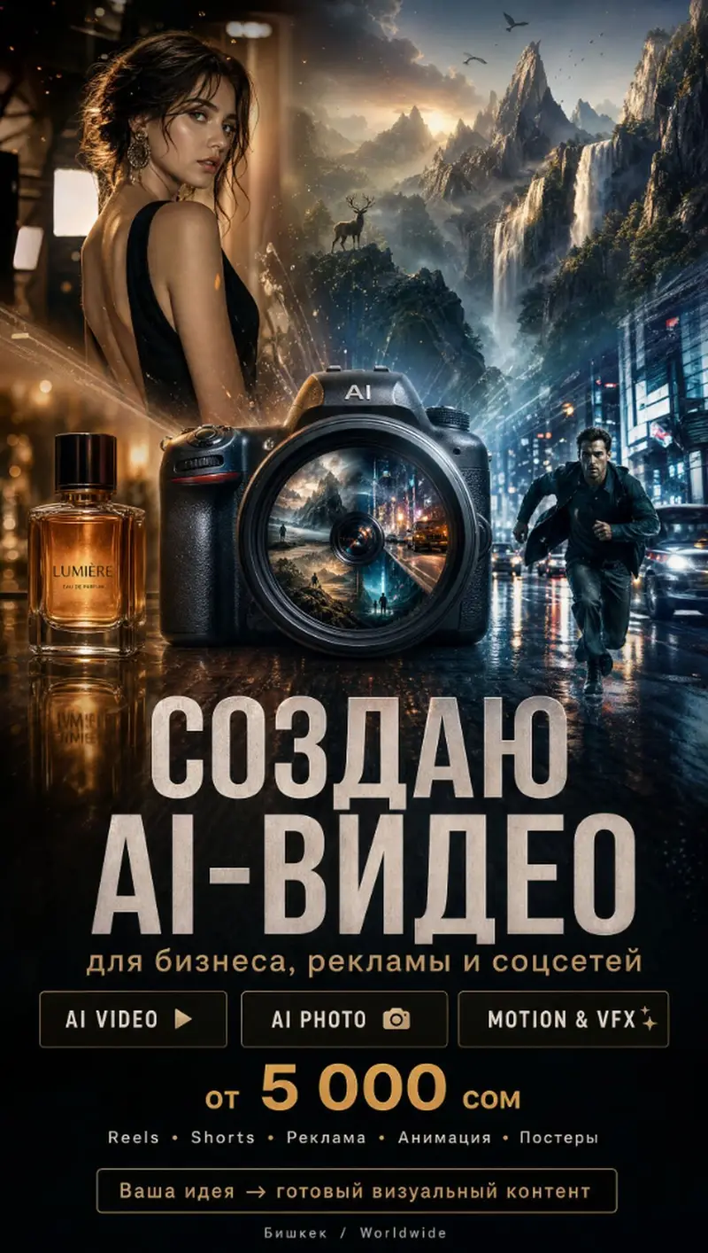 # 🎬 AI-фото и видео для бизнеса, свадеб и личных проектов Создаю — фото 2