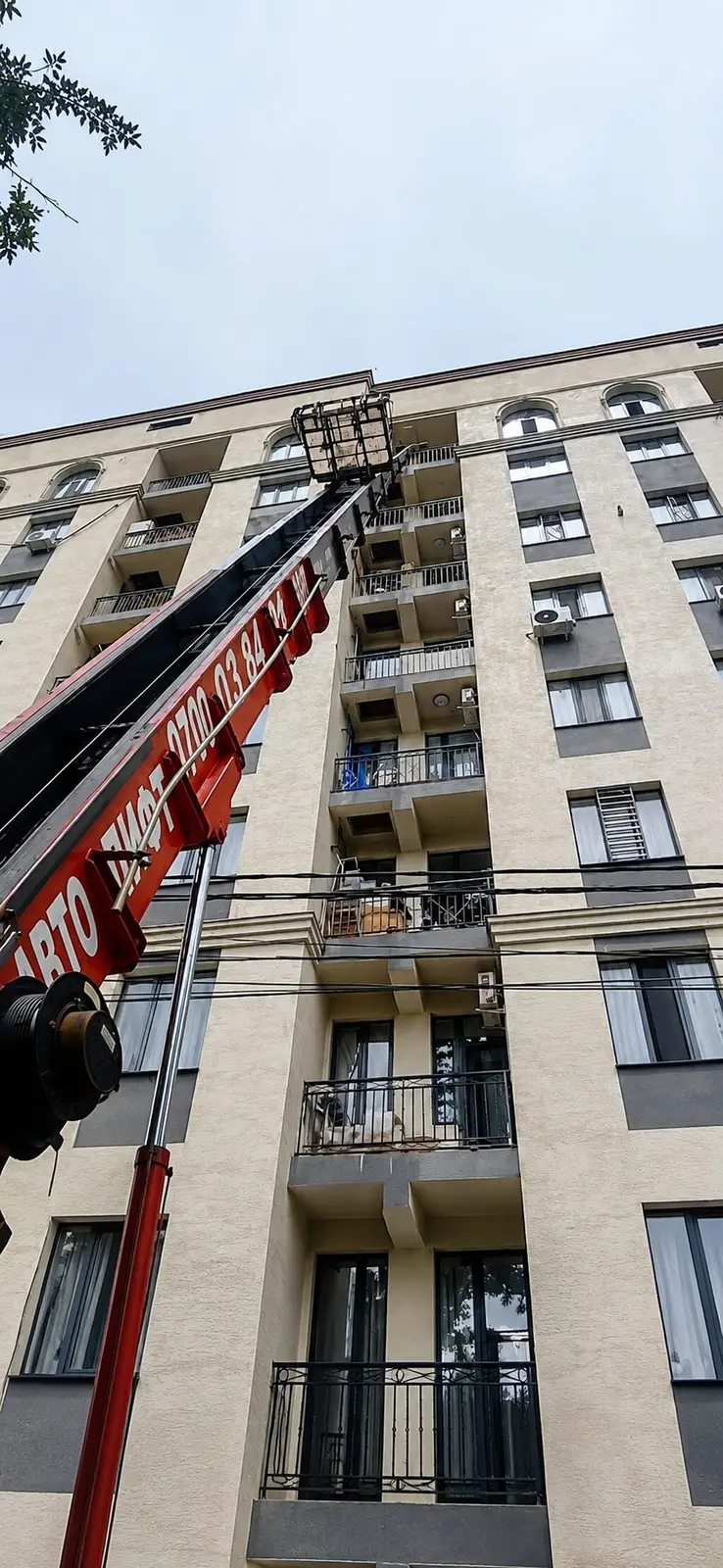🏗️ АРЕНДА АВТОЛИФТА 62 м / 45 м Подъём стройматериалов, окон, мебели — фото 2