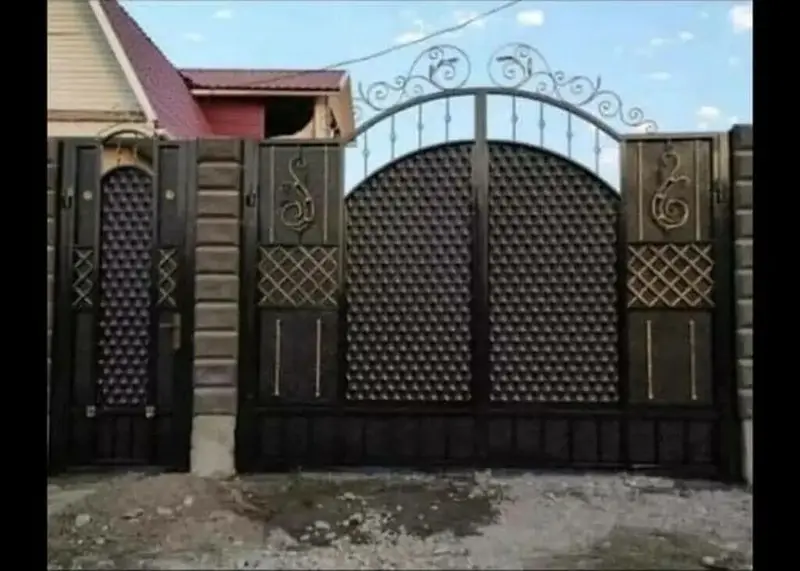 Ворота арочные, есть доставка и установка по городу — фото 5