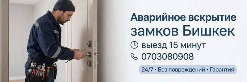 Аварийное вскрытие замков — Бишкек — фото 2