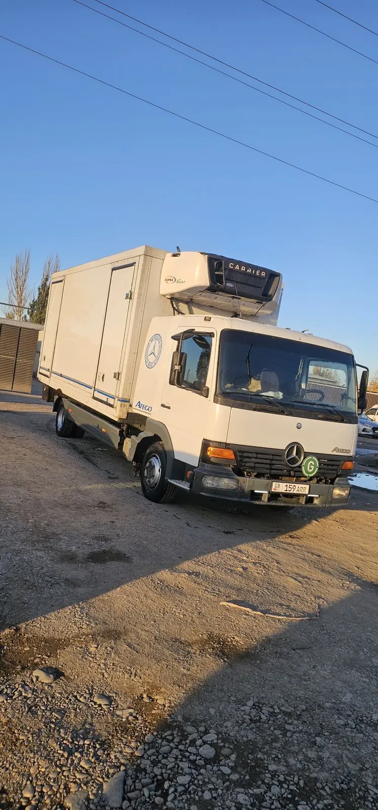 Mercedes-Benz Atego рефрижератор 2004 6 ступка механика 4.3 карьер — фото 3