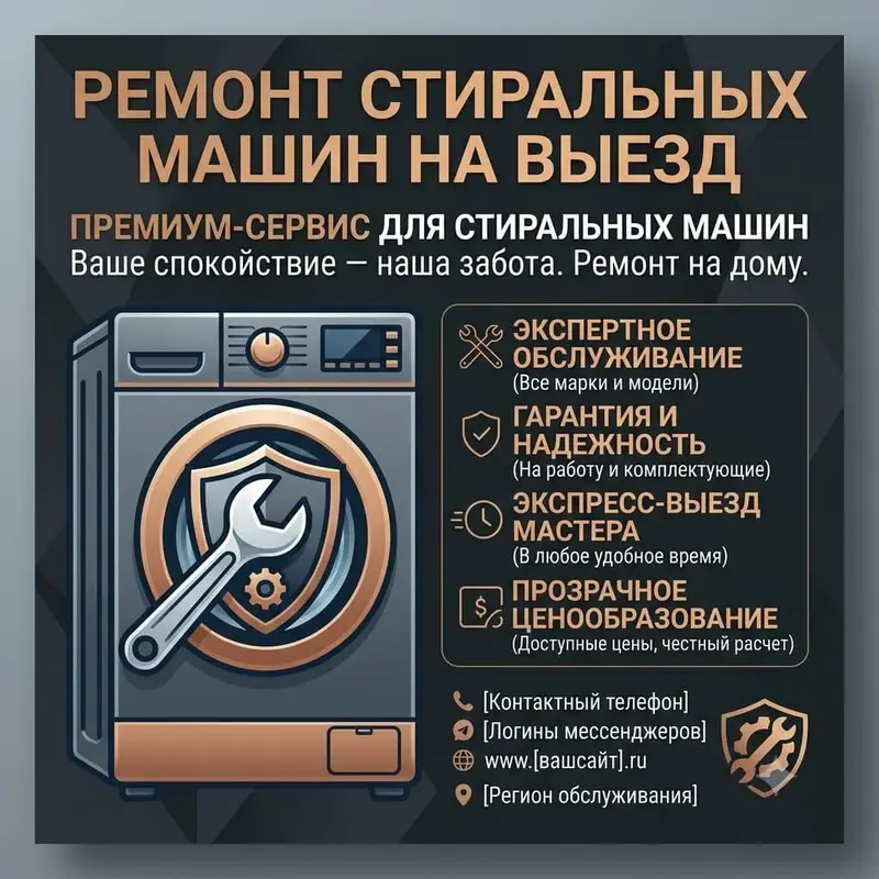 Ремонт стиральных машин с выездом на дом Что делаем — фото 6