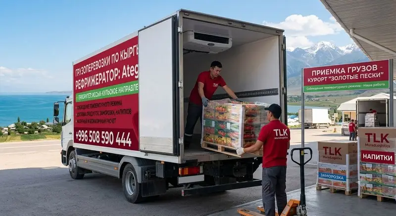🚛Услуги Рефрижератора. перевозки температурных грузов по Кыргызстану — фото 2