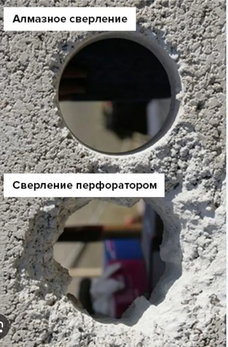 Алмазное бурение отверстий в бетоне, кирпиче и железобетоне — фото 5