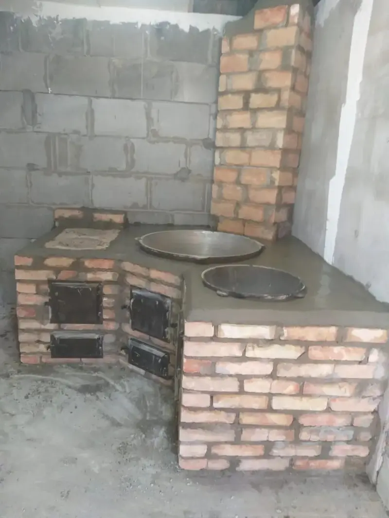 Очок, барбекю салабыз.Столещница, мойка, тандыр — фото 3