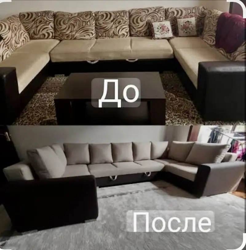 Профессиональная перетяжка и реставрация мягкой мебели — фото 3