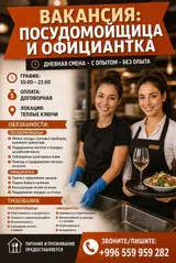 Посудомойщица и официант