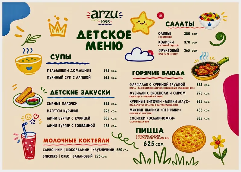 Меню под ключ для фастфуда, кафе, ресторанов и отелей. Комплекс услуг! — фото 6