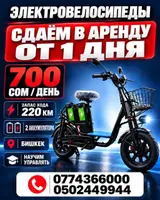 Аренда электровелосипедов — от 1 дня.
