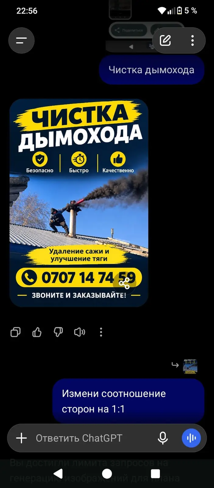 Профессиональная чистка дымоходов — фото 4