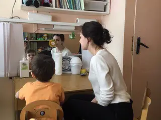 Занятия с логопедом