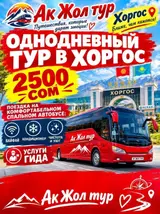 Однодневные и двухдневные автобусные туры в Хоргос от «Ак Жол тур»