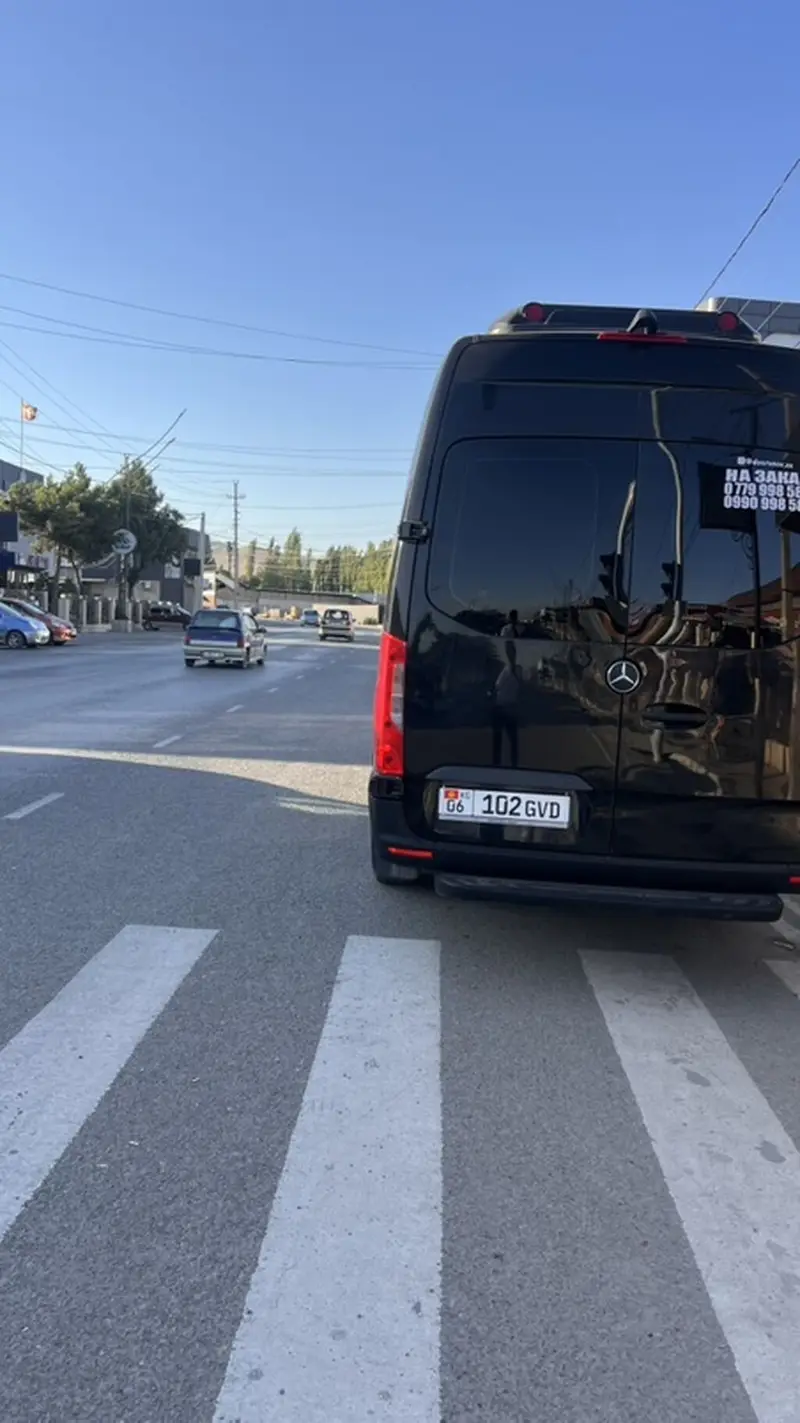 Mercedes‑Benz Sprinter (черный, удлиненный, высокий потолок) — — фото 2