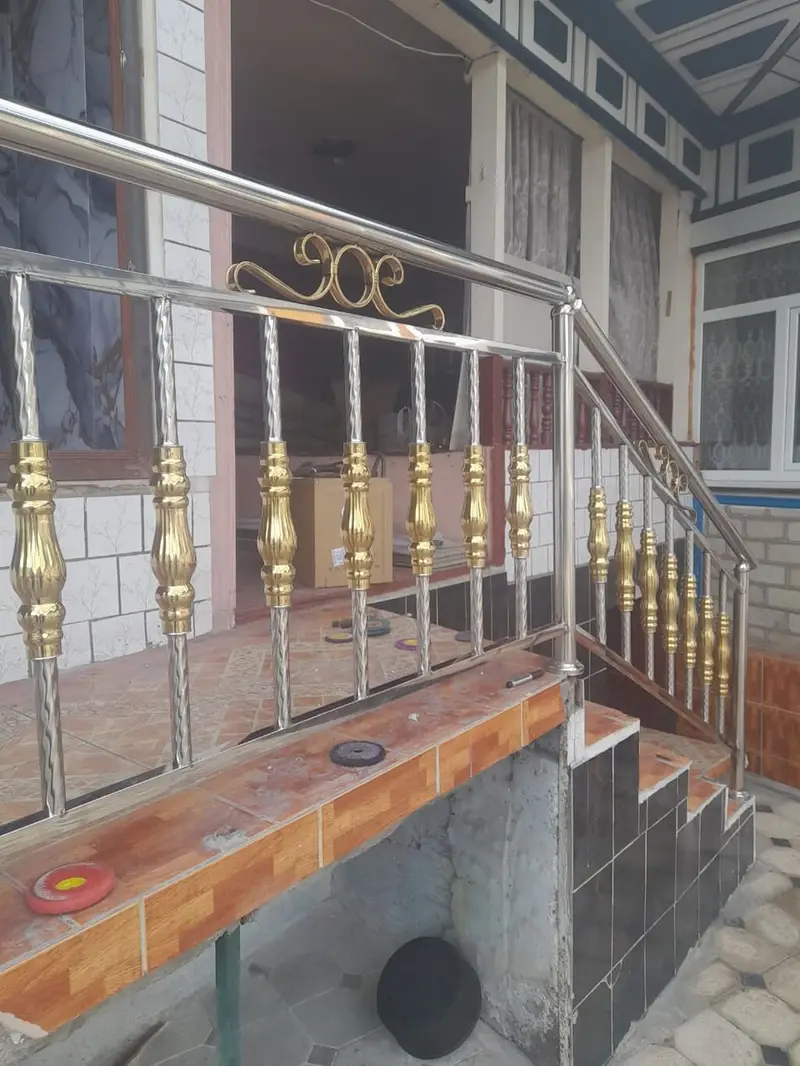 Перила и ограждения из нержавеющей стали под заказ — фото 2