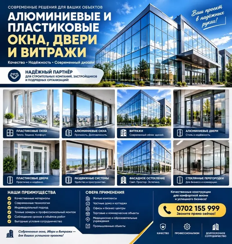 Алюминиевое окно на заказ, Тип окна: Витражные, Декоративные особенности: Декоративный… — фото 3