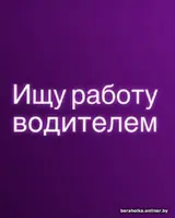 Услуга: водитель