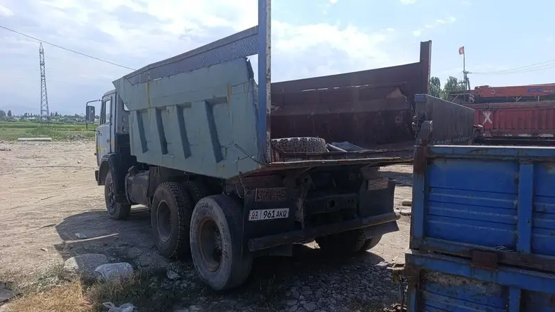 Самосвал КАМАЗ Срочно сатылат обмен на легковой,болуп толоо жолу да — фото 4