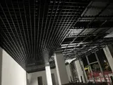 Подвесные решетчатые потолки типа Grilyato, цвет черный глянец