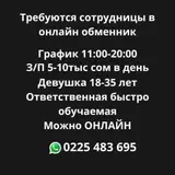 Сотрудницы в онлайн-обменник