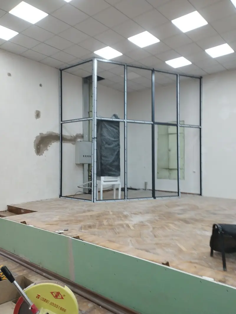 На заказ Каркасная перегородка, Для офиса, Монтаж, Демонтаж, Бесплатный замер — фото 3
