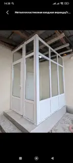 Пластиковые двери и окна/витражи под заказ