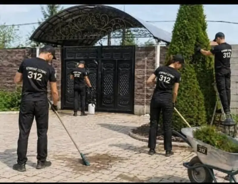 Уборка территории, Уборка снега, Уборка двора и сада, Мойка фасада — фото 5