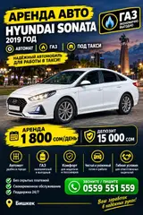 Сдаю Hyundai Sonata под такси, Посуточно