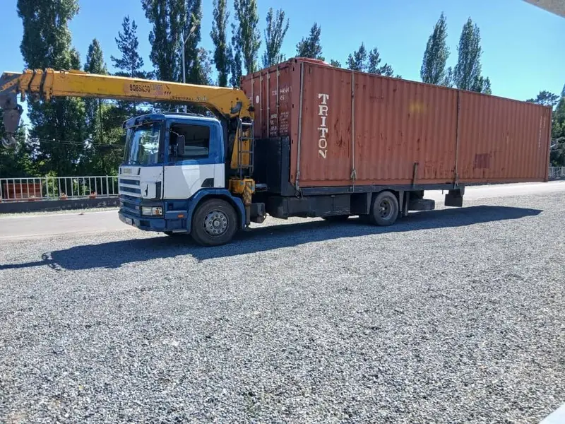 Услуги бортового манипулятора (кран-манипулятор) на базе Scania 94D — фото 2
